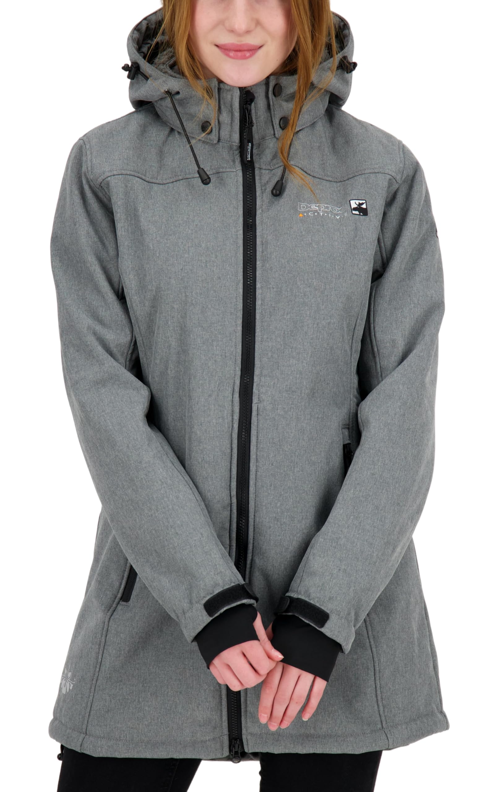 Deproc Active Keele Peak damski płaszcz softshell