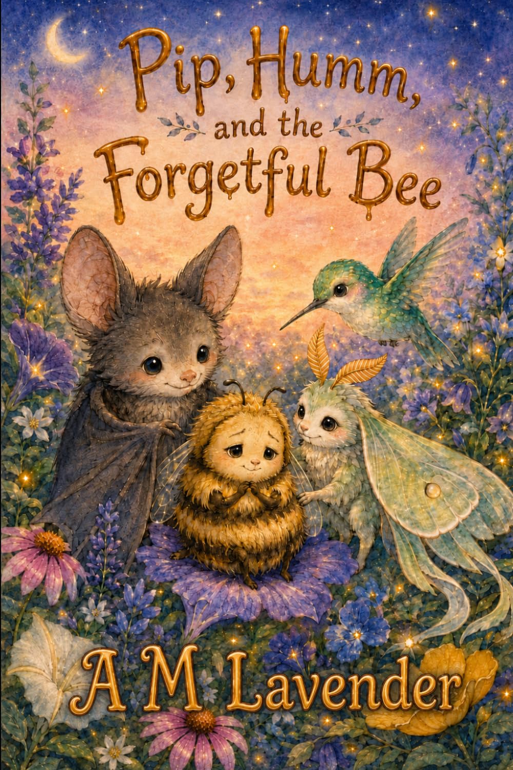 Pip, Humm and the Forgetful Bee: A Magical Picture Book About Kindness, Friendship, and Helping Others (Friends of the Day and Night)