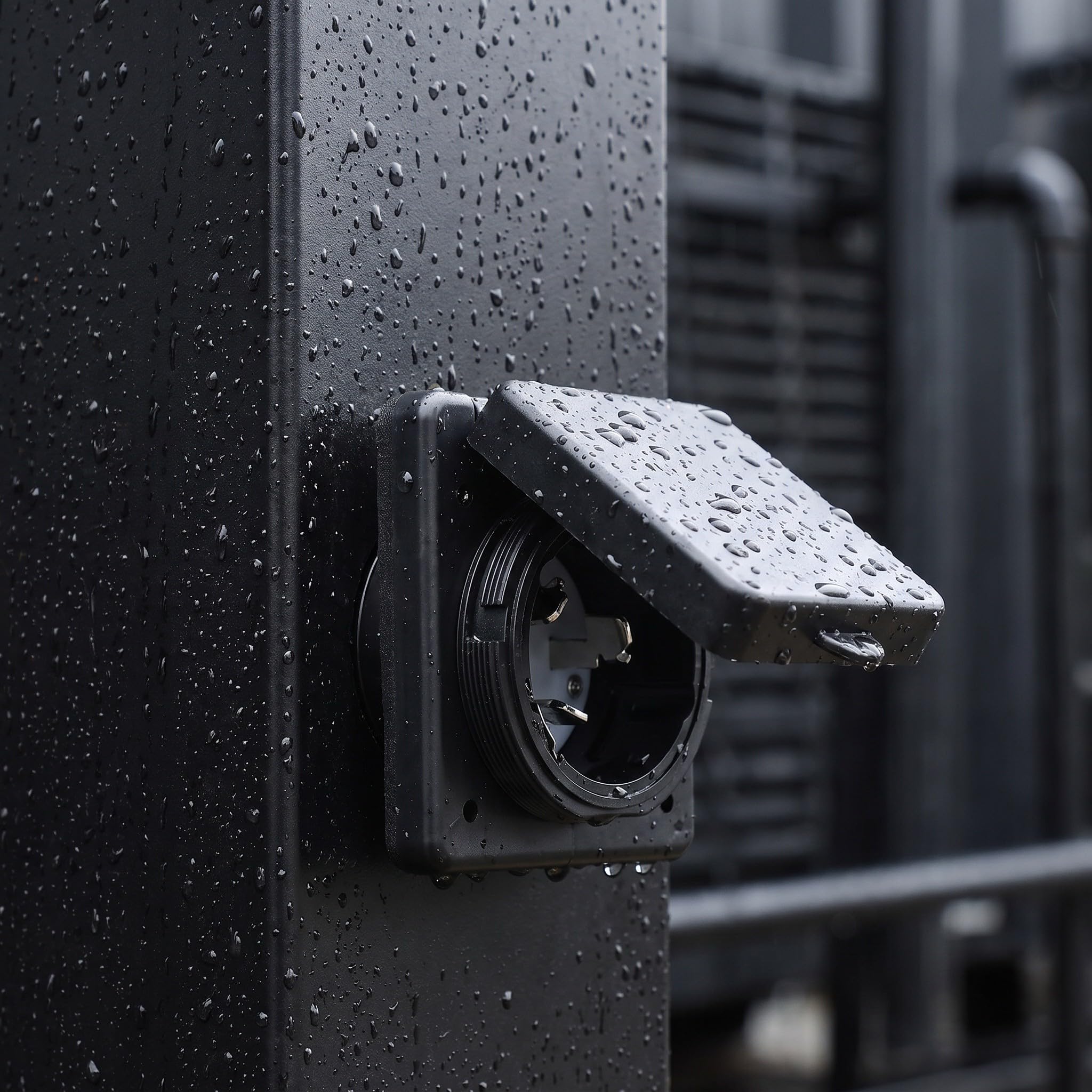 DOITOOL Wtyczka do gniazda w kamperze, 50 A, 250 V, 3-bolcowa, męska,