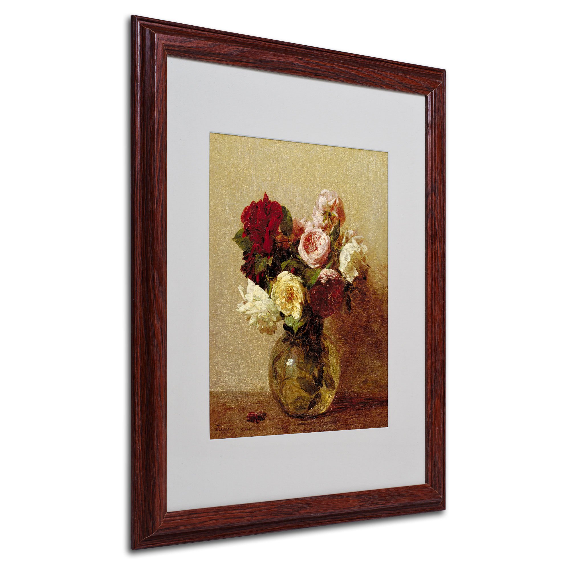 Amazon.com: Trademark Fine Art Roses 1884 Artwork by Henri