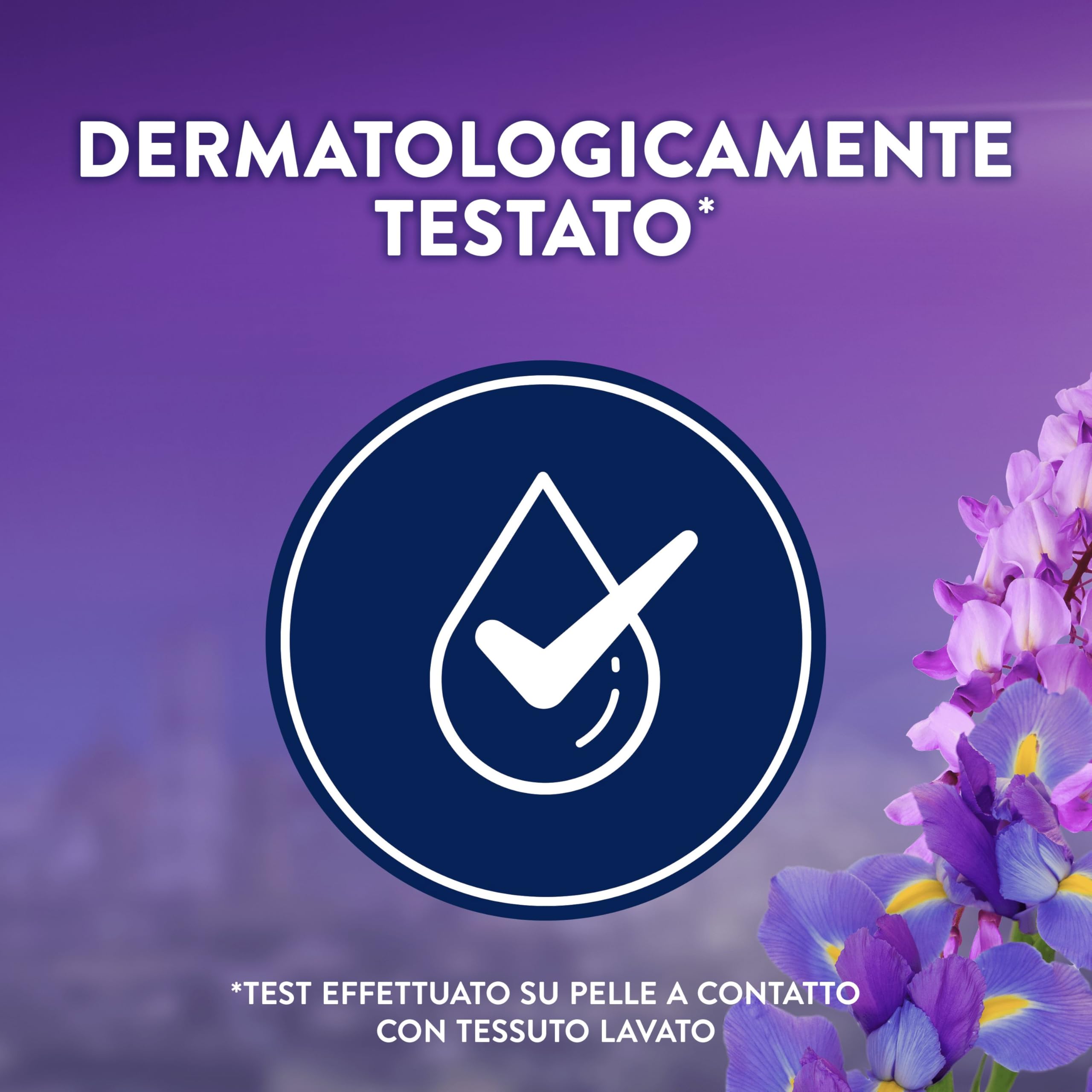 Lenor Ammorbidente Lavatrice Concentrato Essenze d’Italia, 440 Lavaggi (8x55), Firenze, Note Di Iris e Glicine, Profumo autentico di lunga durata