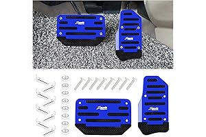 2PCS Car Pedal Covers for Safe Driving