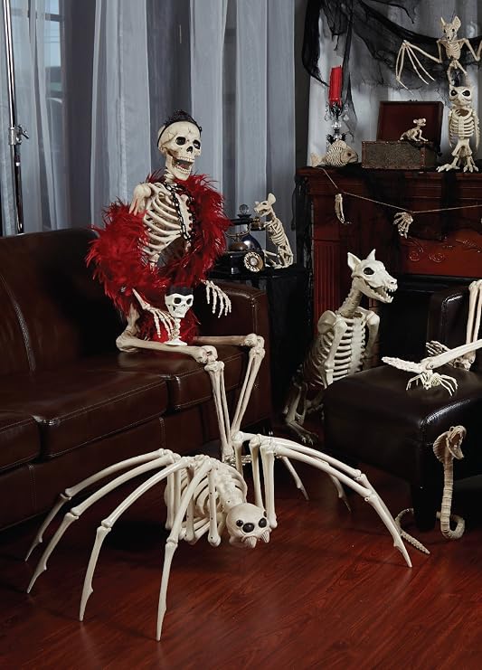 Crazy Bonez Large Skeleton Spider
