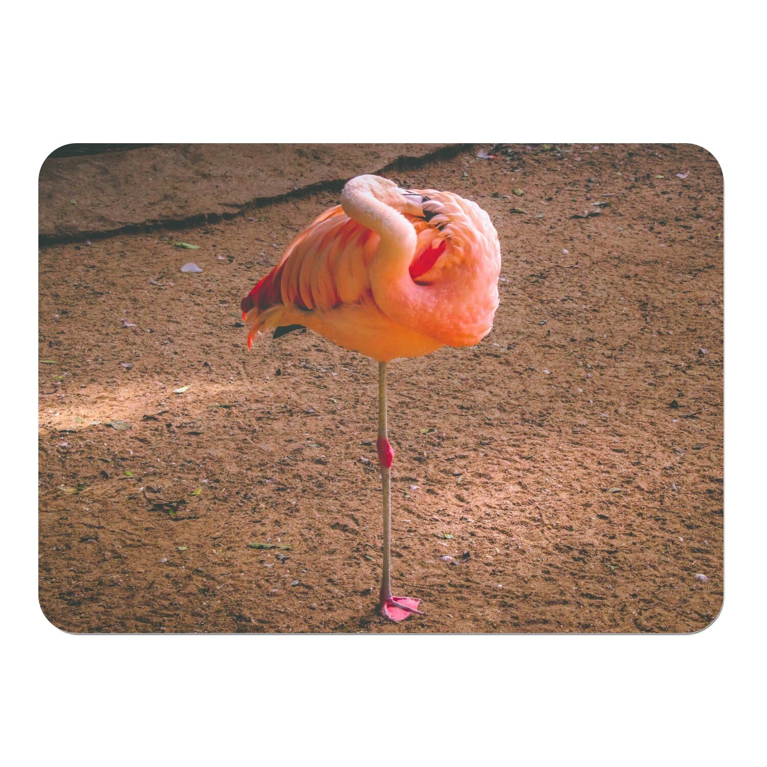 Sets de table flamant rose en liège pour créer une ambiance décoration nature lors de vos repas