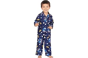The Toddler Believe Button-Front Coat Shirt and Pants Polar Express PJ Set