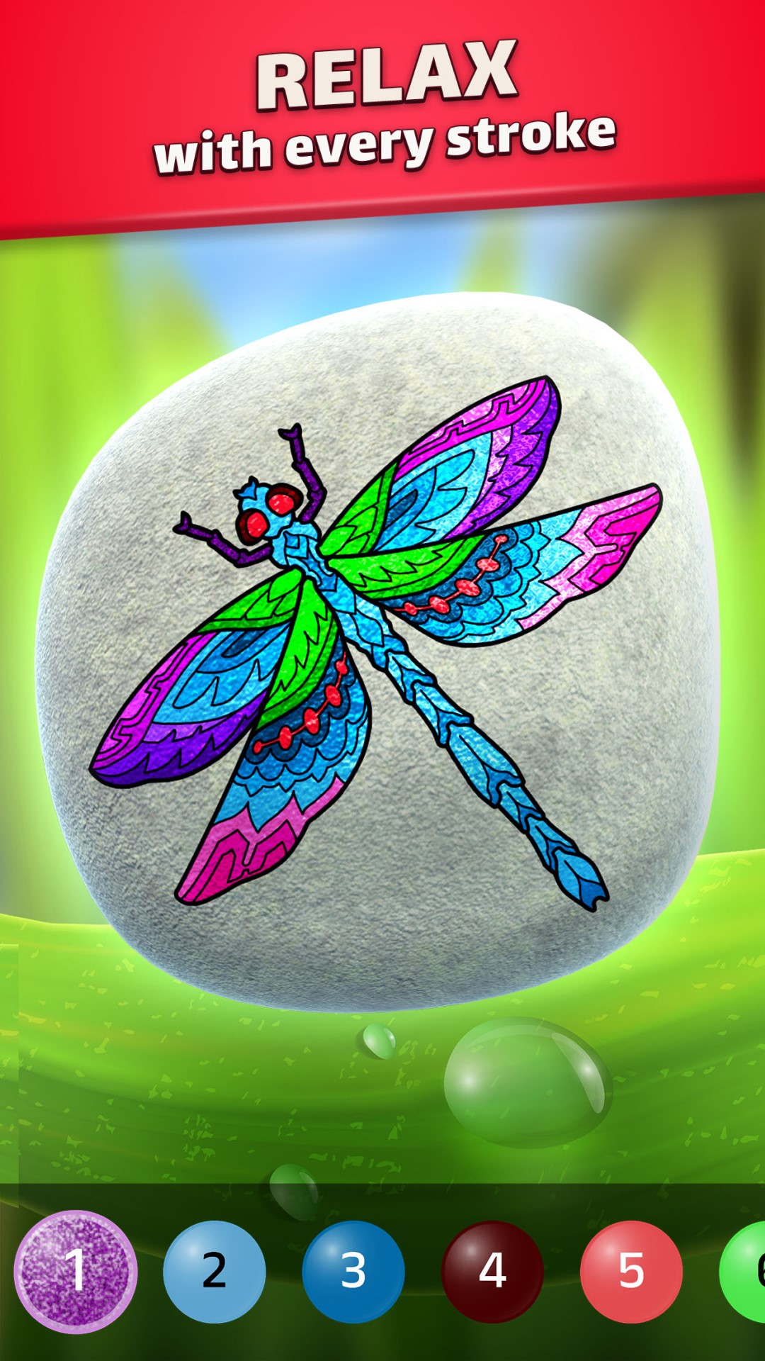Rock Art 3D Color by Number App on Amazon Appstore