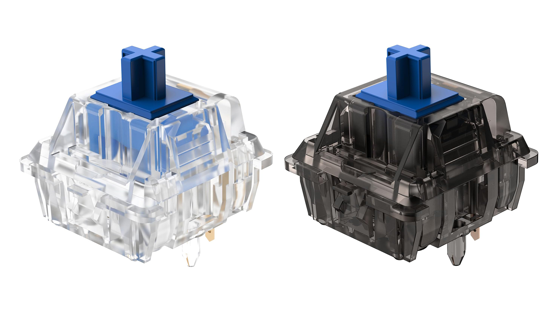 おもちゃ Switch Amazon.com: DUROCK Silent Linear Switches, Classic Blue Stem 5