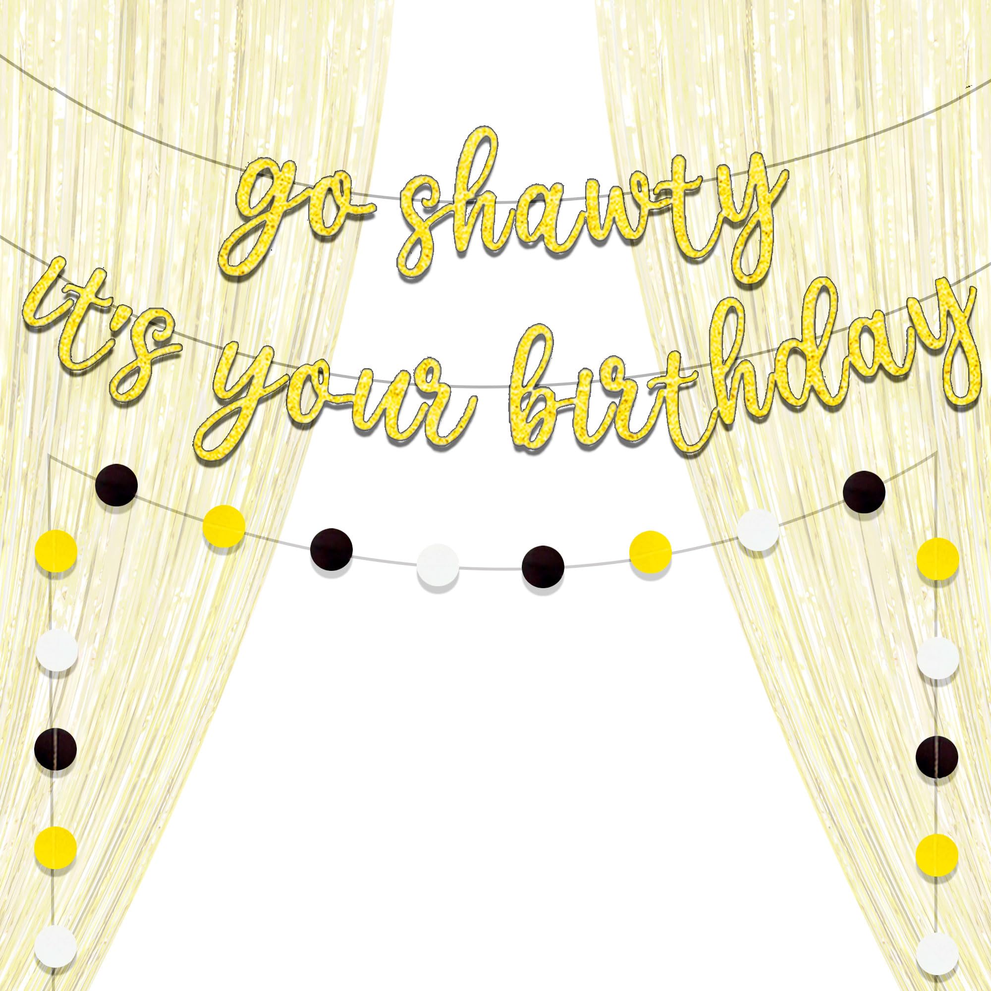 Go Shawty Its Your Birthday Decorations, It Is Your Birthday Banner Hip Hop Birthday Decorations