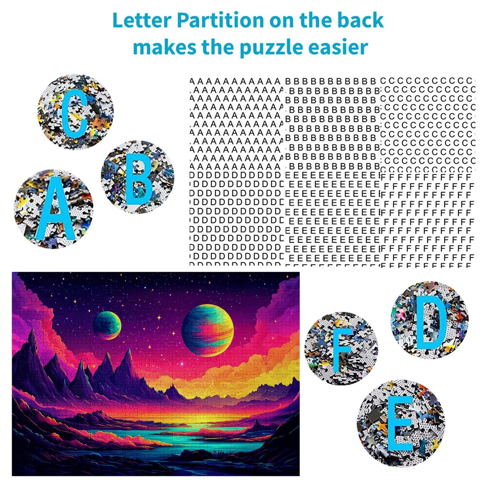Puzzle 3000 elementów górskie puzzle dla dorosłych jezioro 122 x 81 cm Unikalne rzemiosło klasyczne 3D drewniane układanka do rodzinnych gier biznesowych, układanka do samodzielnego wykonania nawet do