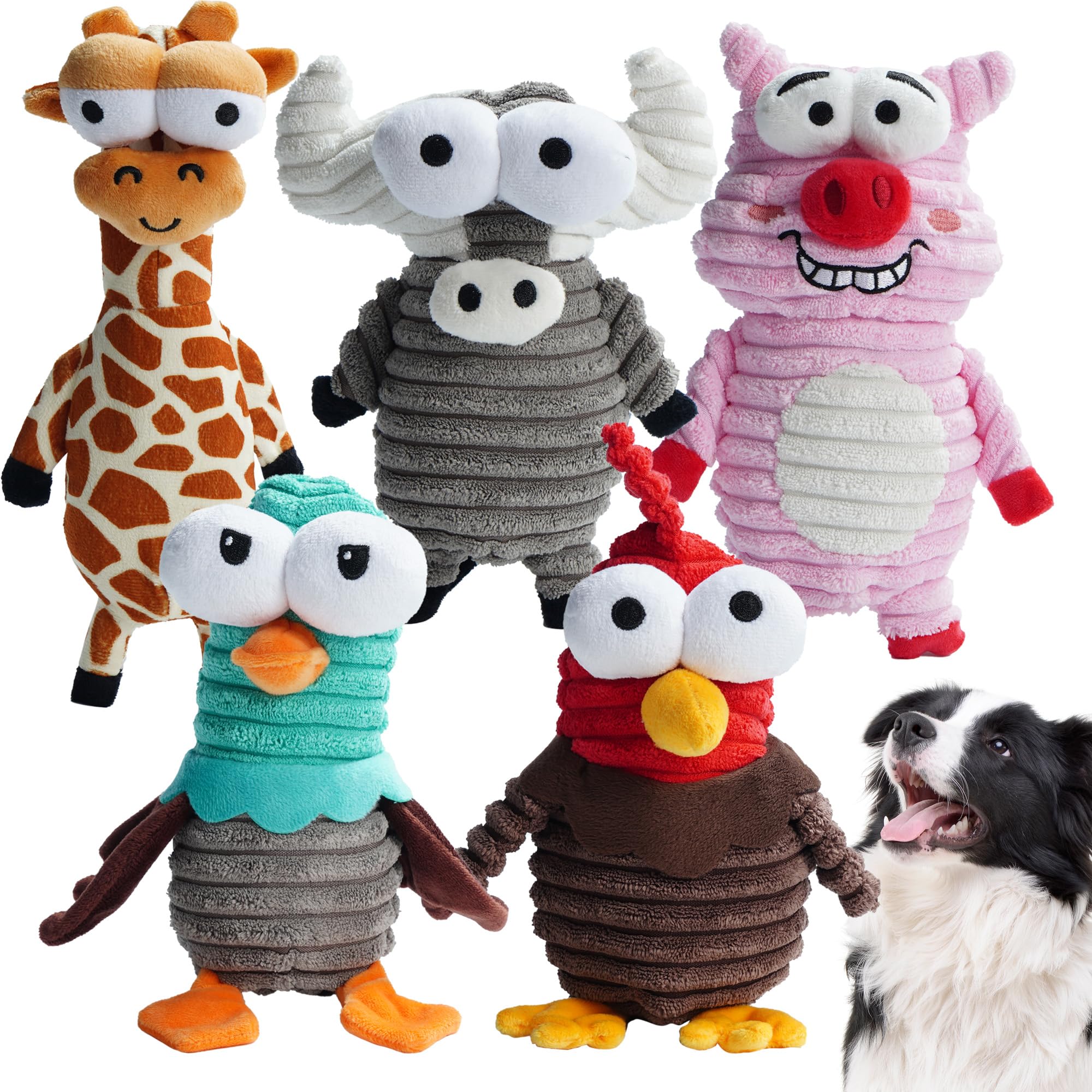 Amazon | Nocciola アニマル 犬 おもちゃ ペットトイ 音が鳴る