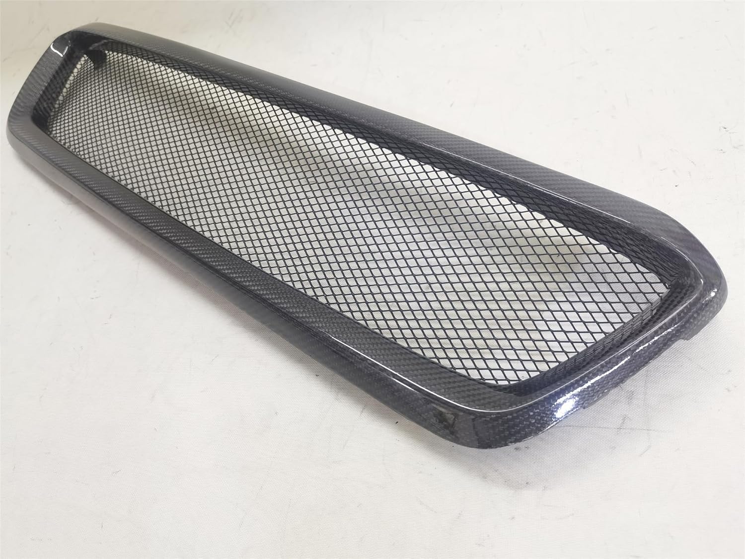 Carbon Fiber Front Grille Fits Subaru Impreza 15-17 2015 2016 2017 WRX STI Accessories Mesh Grill Upper Bumper