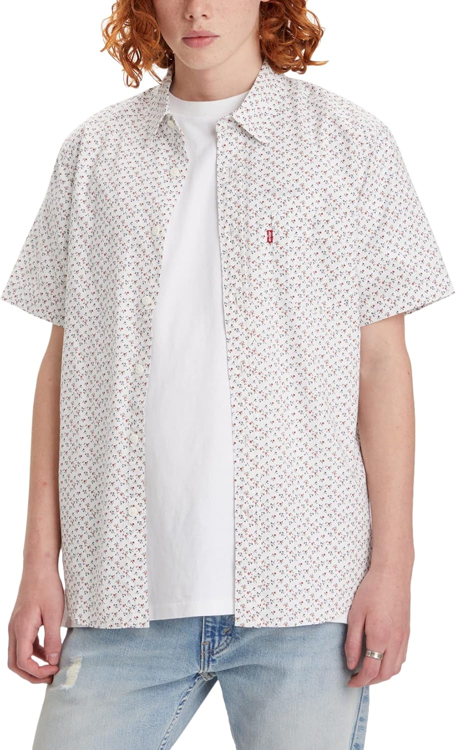 (New) Francis Floral Bright White Print