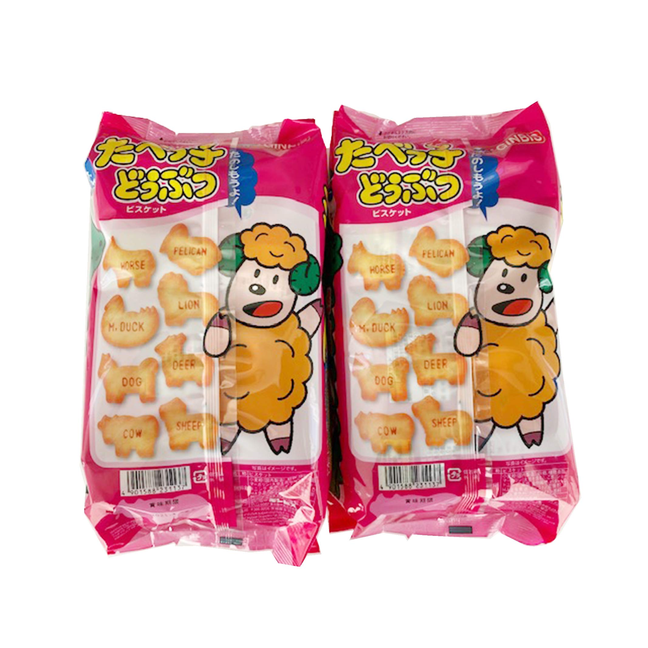 Amazon.co.jp: ギンビス たべっ子どうぶつ バター味 (6パック入
