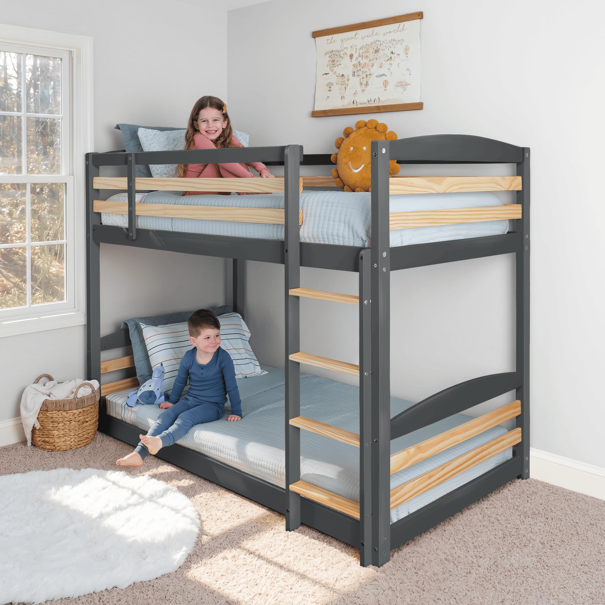 Ocodile Low Bunk Bed