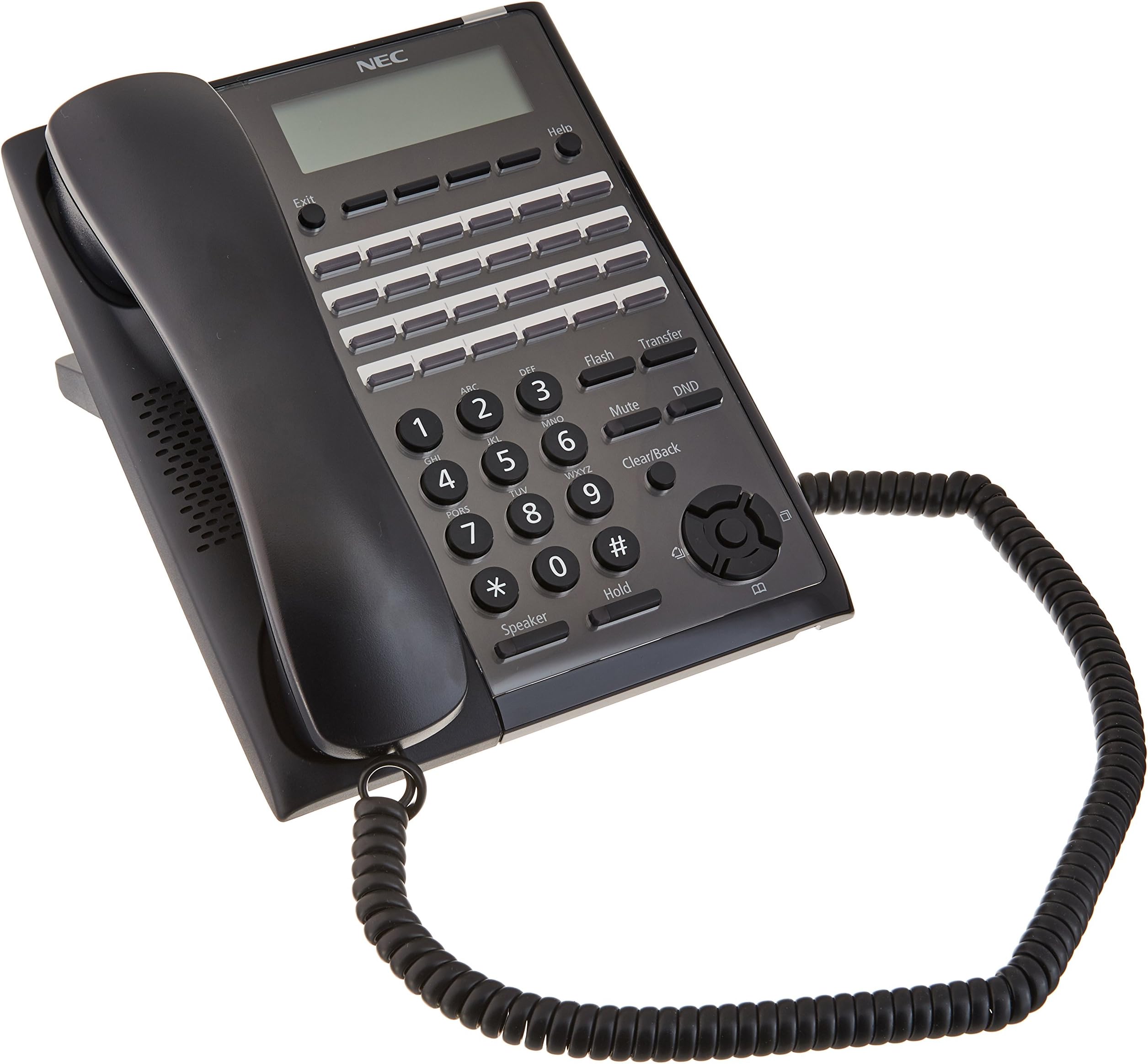 SL2100 Digital 24-Button Telephone - NEC-BE117452, Black