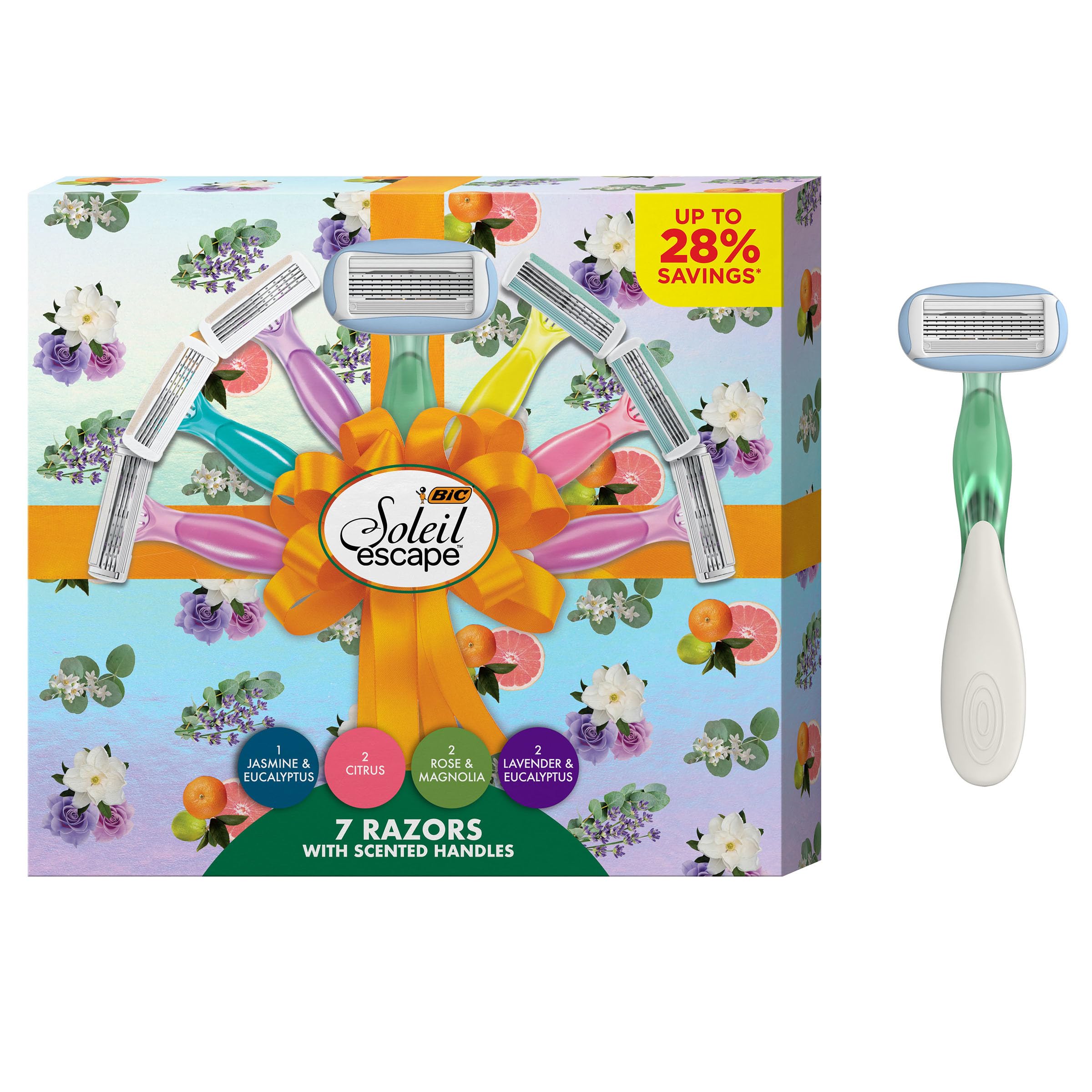 Amazon.com: BIC Soleil Escape Women's Disposable 3, 4, & 5-Blade
