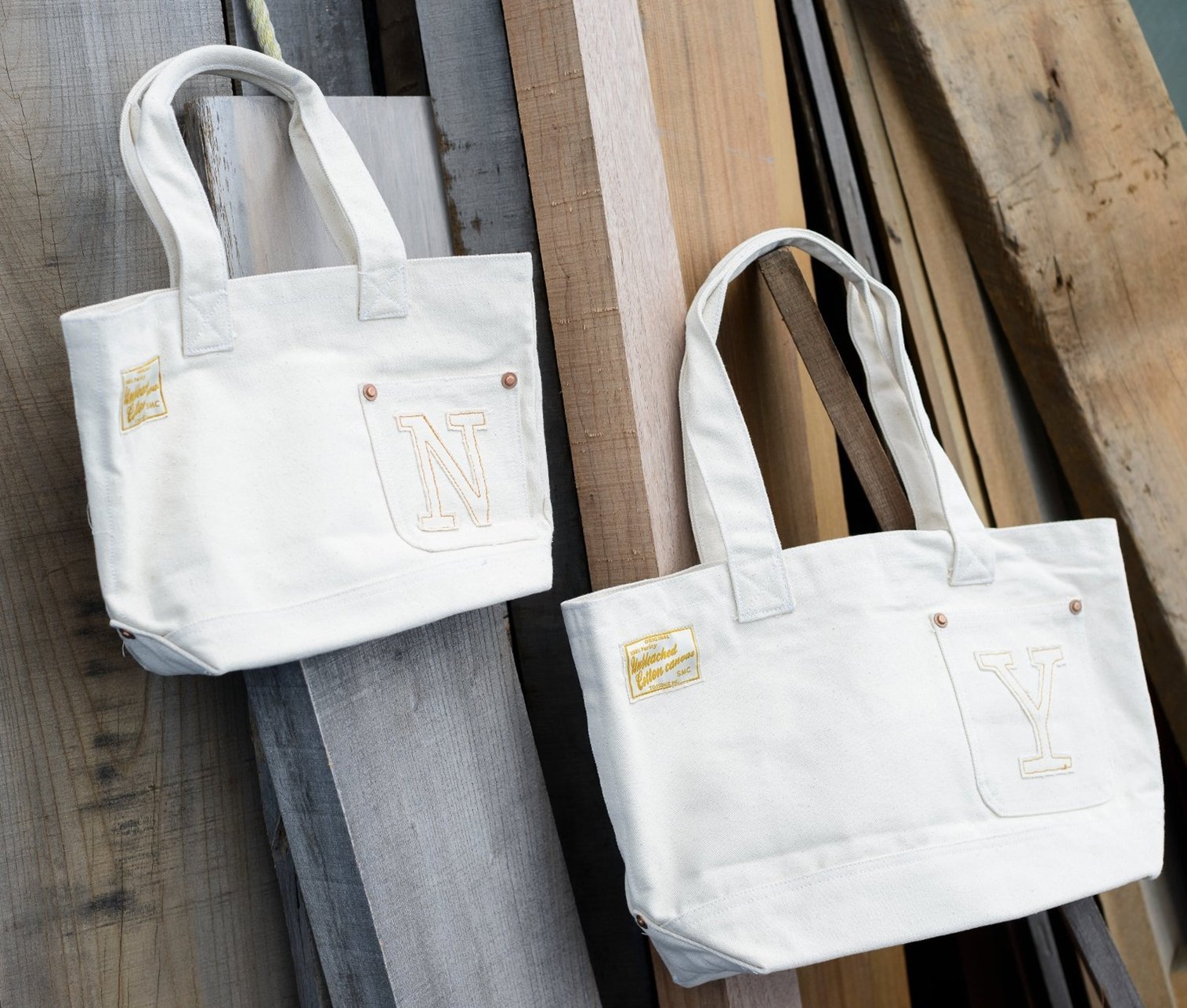 Amazon.co.jp: トスダイス イニシャルトートバッグ WORKER'S