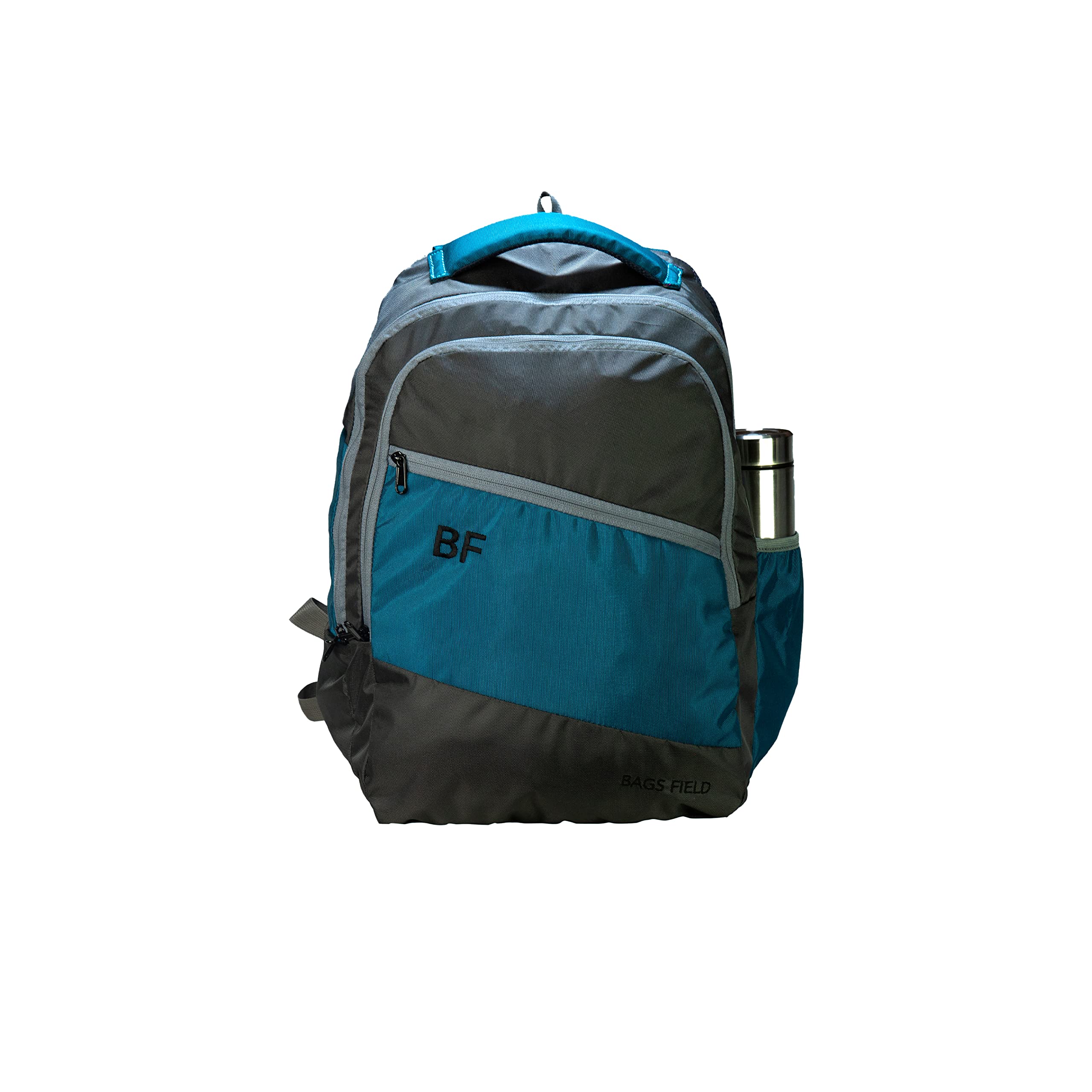 Bags Field Polyester Boronia 35L Water Resistant Laptop/College/School/Office Bag Backpack for Men/Women/Boys/Girls with Rain Cover (Turquoise)