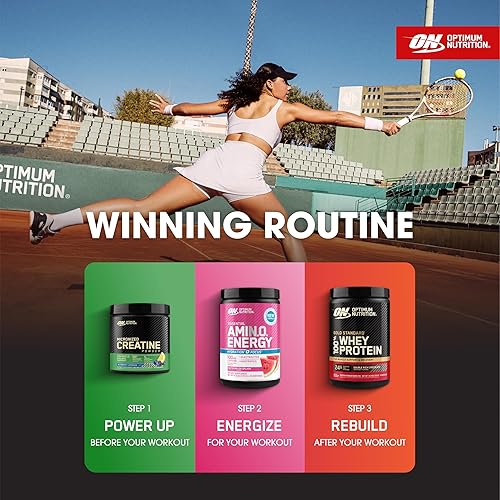 Vista 222 de Optimum Nutrition Estándar dorado 100% Proteína de Suero de Leche en Polvo, Pie de lima, 1.8 Libra