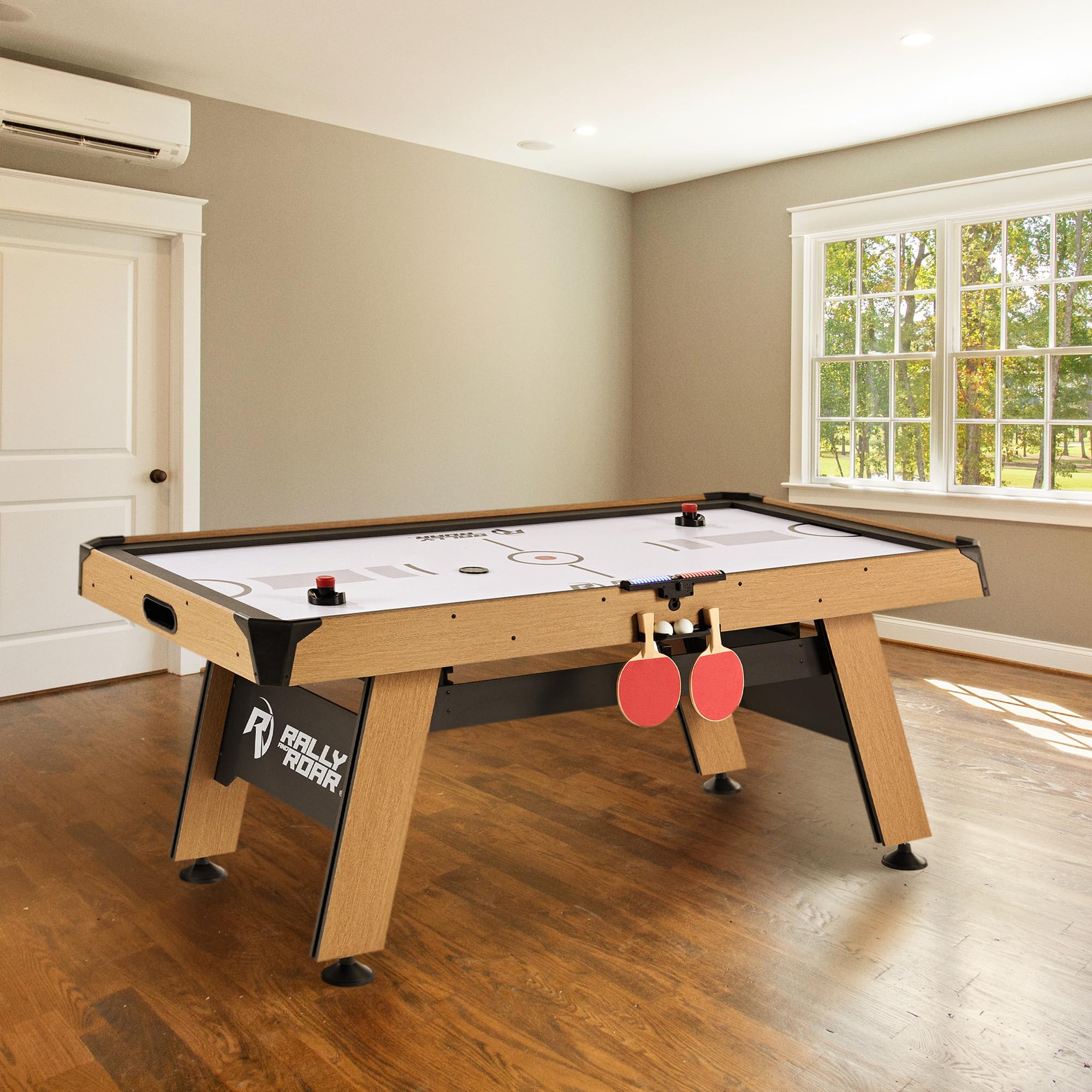 Amazon.com : Rally and Roar 72 Inch Air Hockey Table with LED