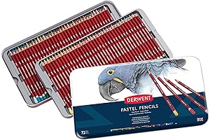 Derwent Inktense Pencils - Vibrant, Water-Soluble 72 Count Set