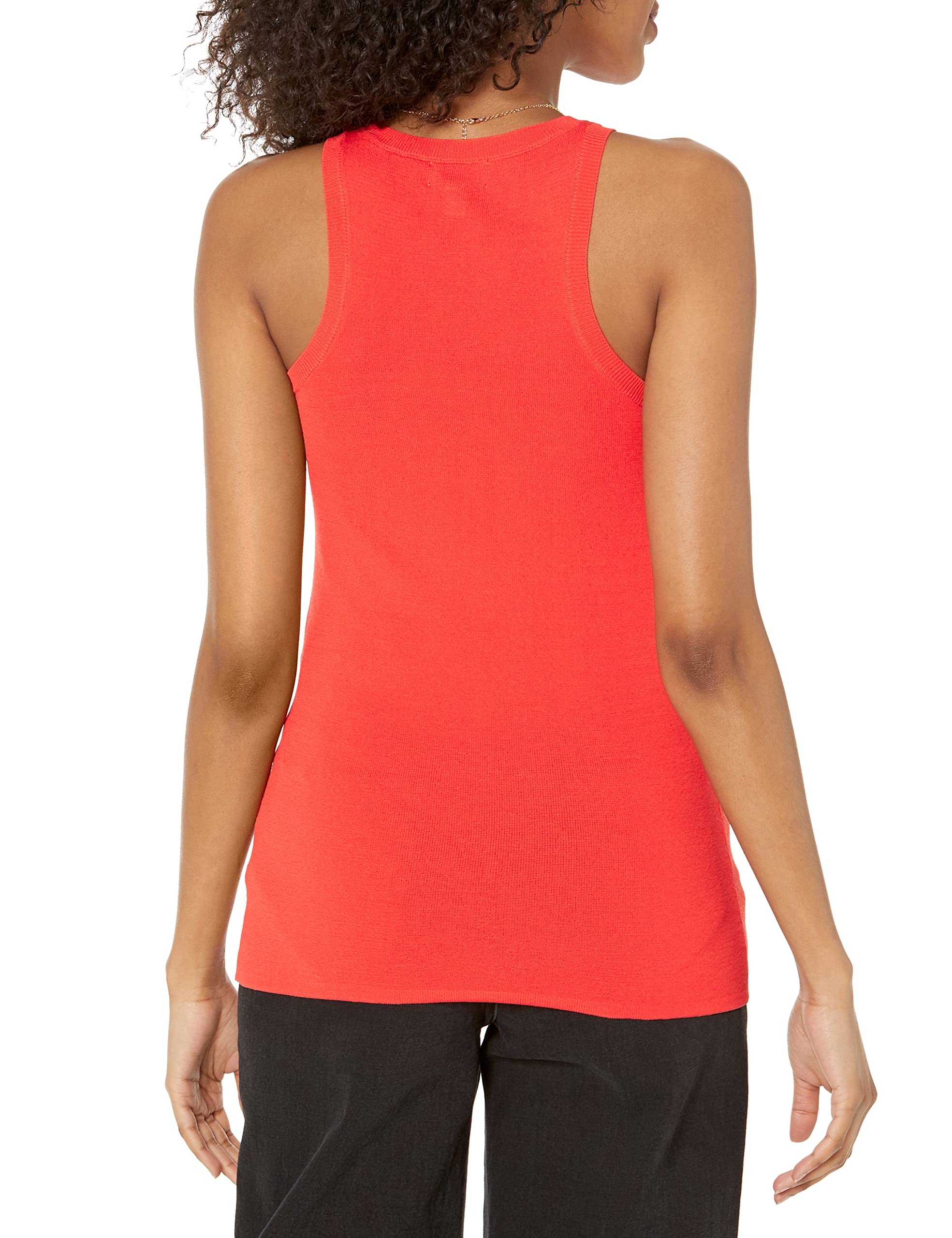 The Drop Women's @Lucyswhims Fitted Cutaway Racer Tank Sweater