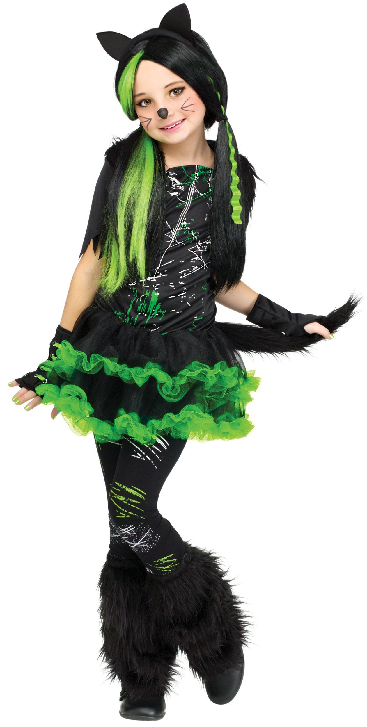 Fun WorldKool Kat Costume Black Cat Medium