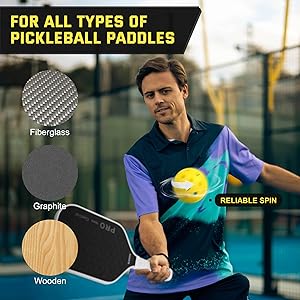 Sukeen Outdoor Pickleball Balls with Mesh Bag, 40 Holes Pickleball Balls Outdoor, High Bounce Pickle Balls for All Style Pickleball Paddles