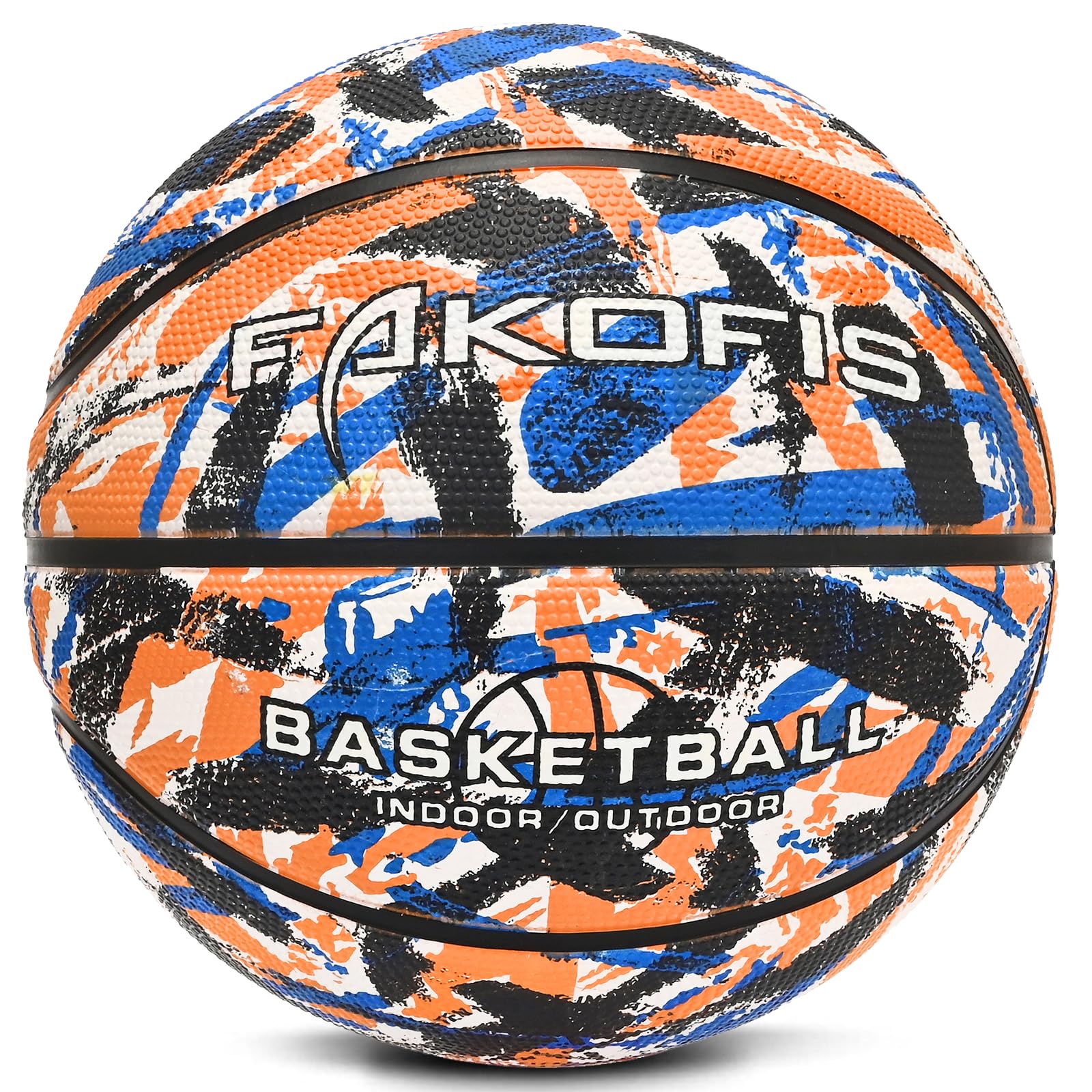 Palla Da Basket Wuzfully Taglia 5 - Official Outdoor Per Bambini E Adulti - Foto 5