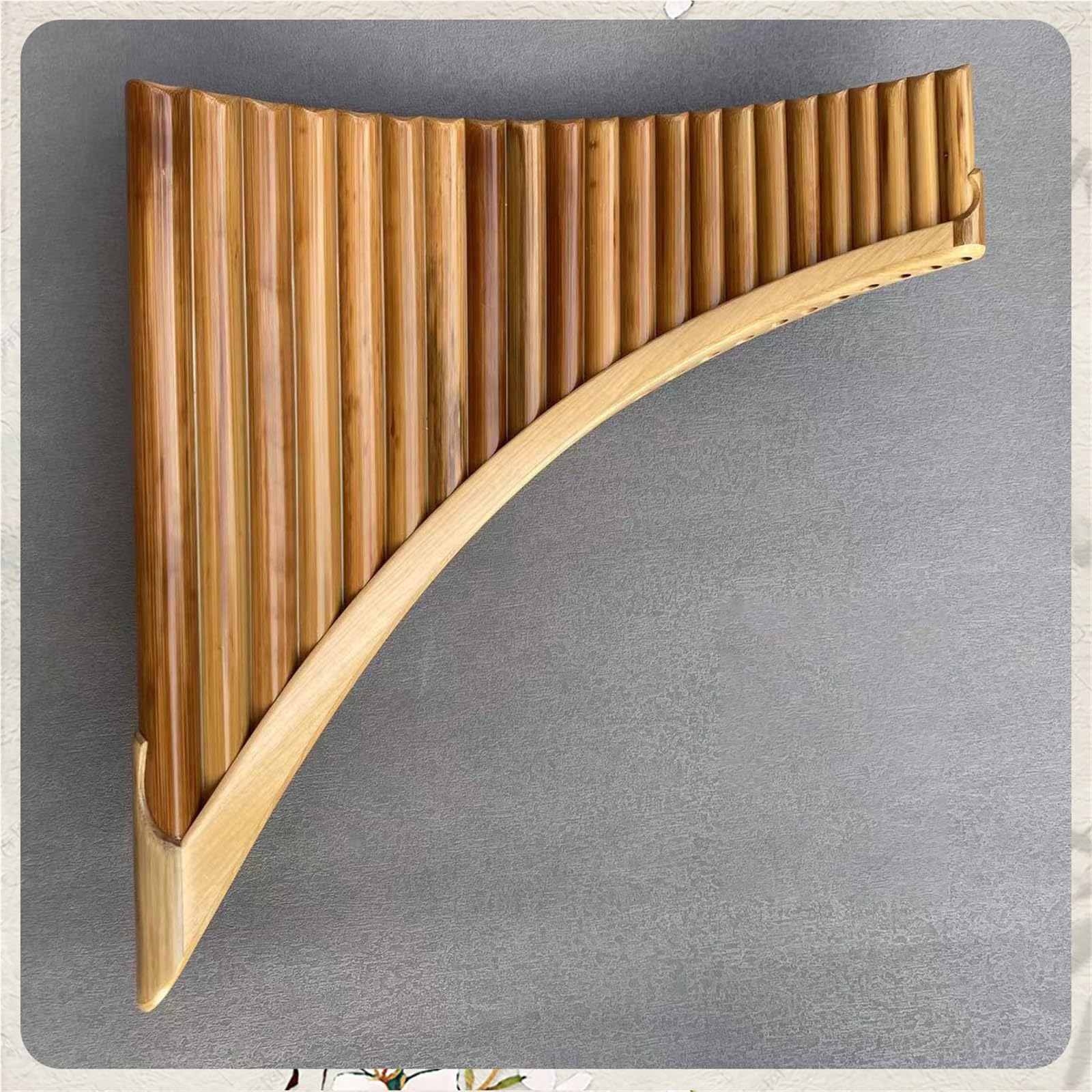 Pan Flute Instrument Performance-level Bitter Bamboo Classic Panpipe 22 Tube G/C Panpipe(C 2,A)
