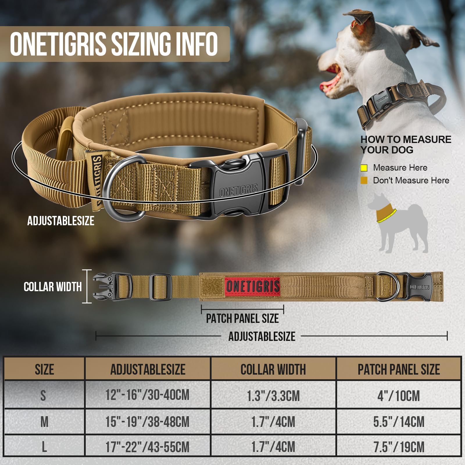 大型犬首輪35号 Amazon | OneTigris 犬 首輪 中型犬 大型犬 犬用首輪 ハンドル付き