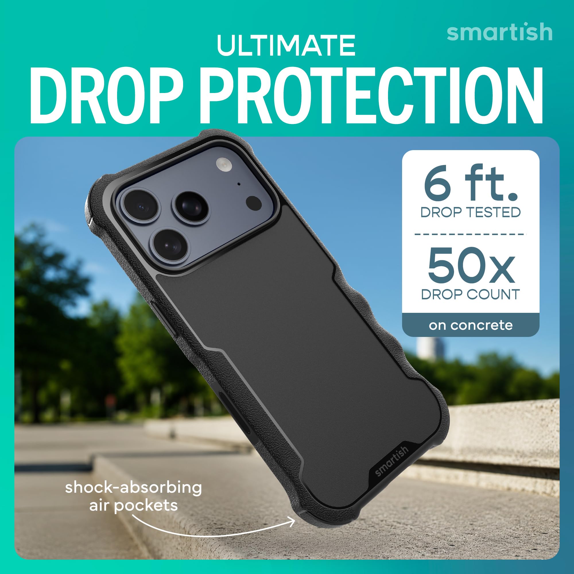 Amazon.com: Smartish iPhone 18 Pro/17 Pro Case MagSafe, Gripzilla