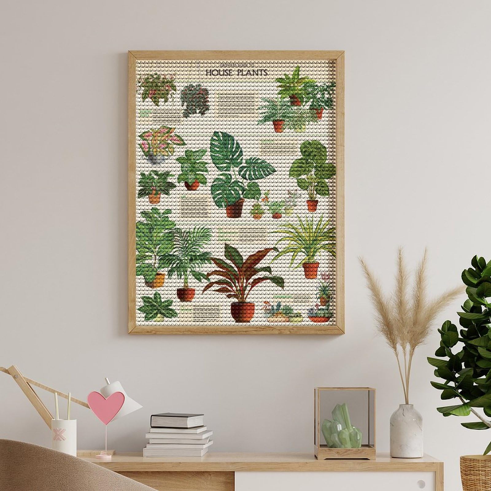 Amazon.co.jp: ダイヤモンドアート 観葉植物 モンステラ 蘭 多肉植物