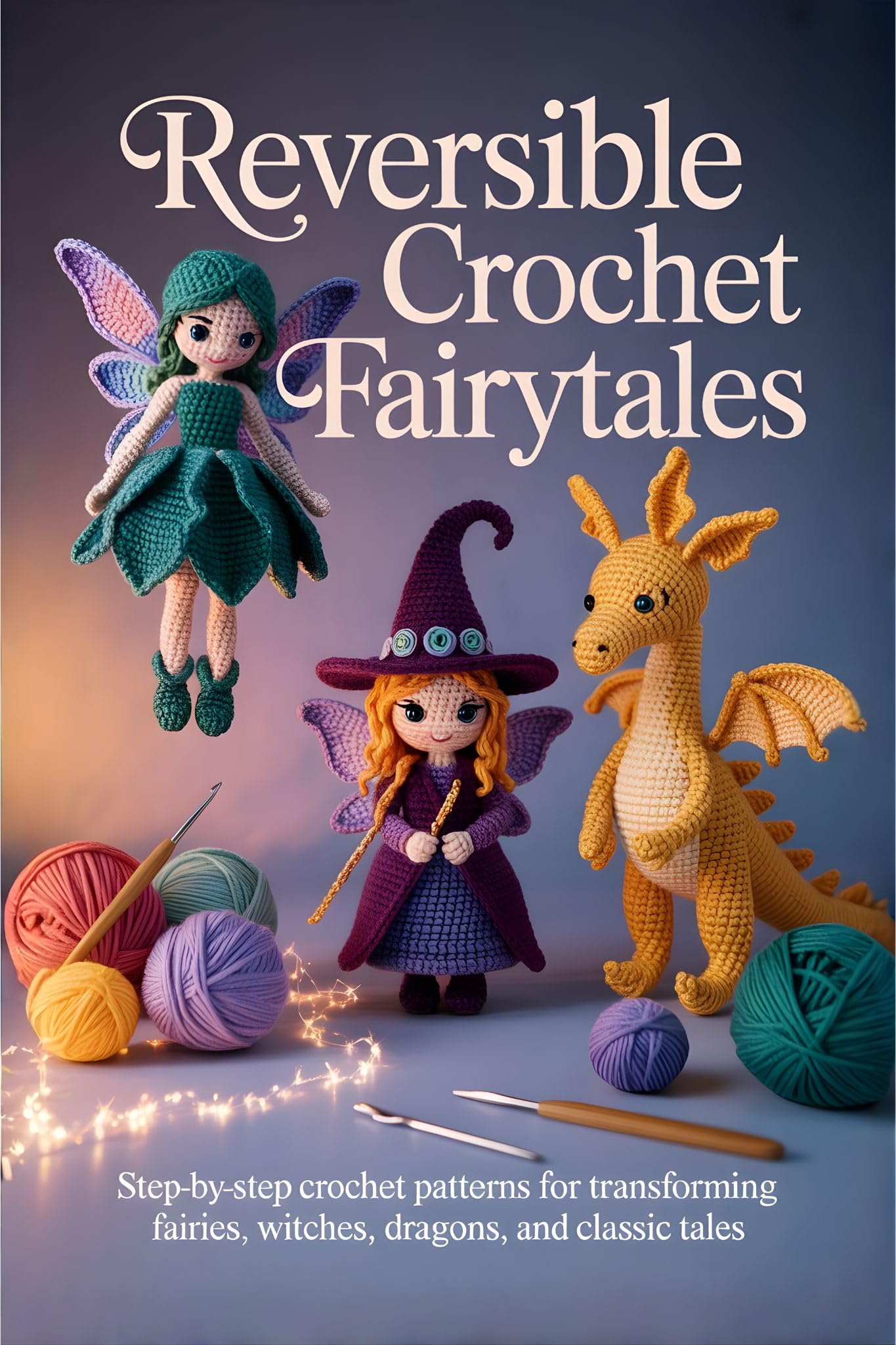 Reversible Crochet Fairytales: Step-by-Step Crochet Patterns for Transforming Fairies, Witches, Dragons, and Classic Tales