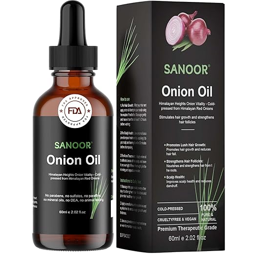 SANOOR Himalayan Red Onion Cold-Pressed Oil