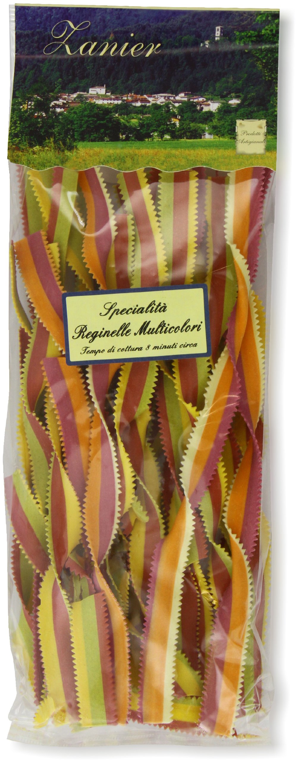 Sapori Antichi Pasta, Multicolor Regianelle Ruban, 8-Ounce