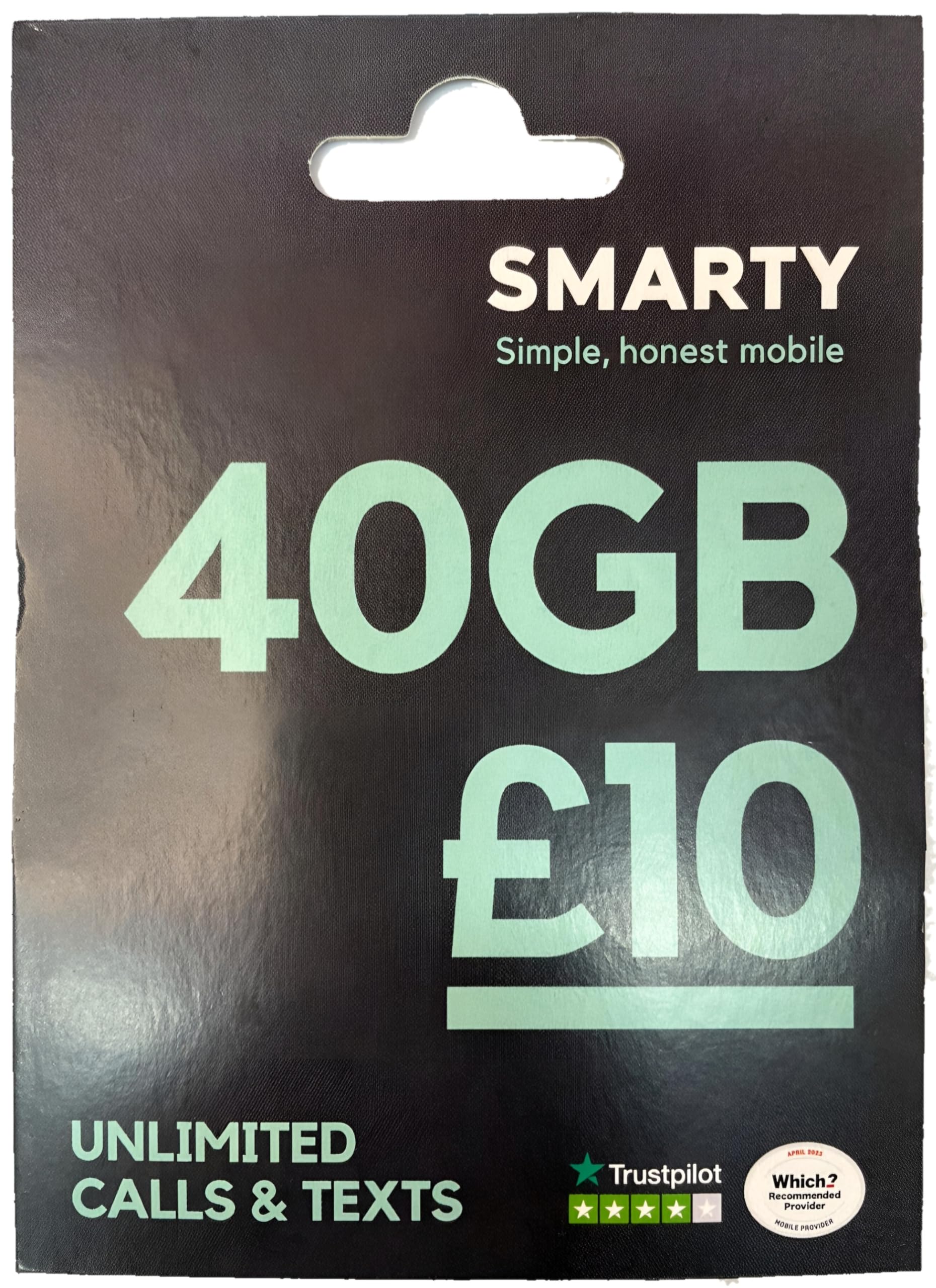 Smarty SIM Card - 5G Ready, No Contract, Flexible Plans