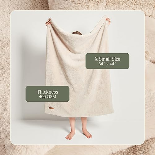 Miniatura 2 de UnHide Lil' Marsh - Manta de piel sintética, duradera, ligera, extra suave, lavable a máquina, añade una capa de suavidad a cualquier cama, sofá o
