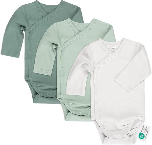 LaLoona baby bedding Body Bébé Manches Longues 100% Coton Oeko-Tex