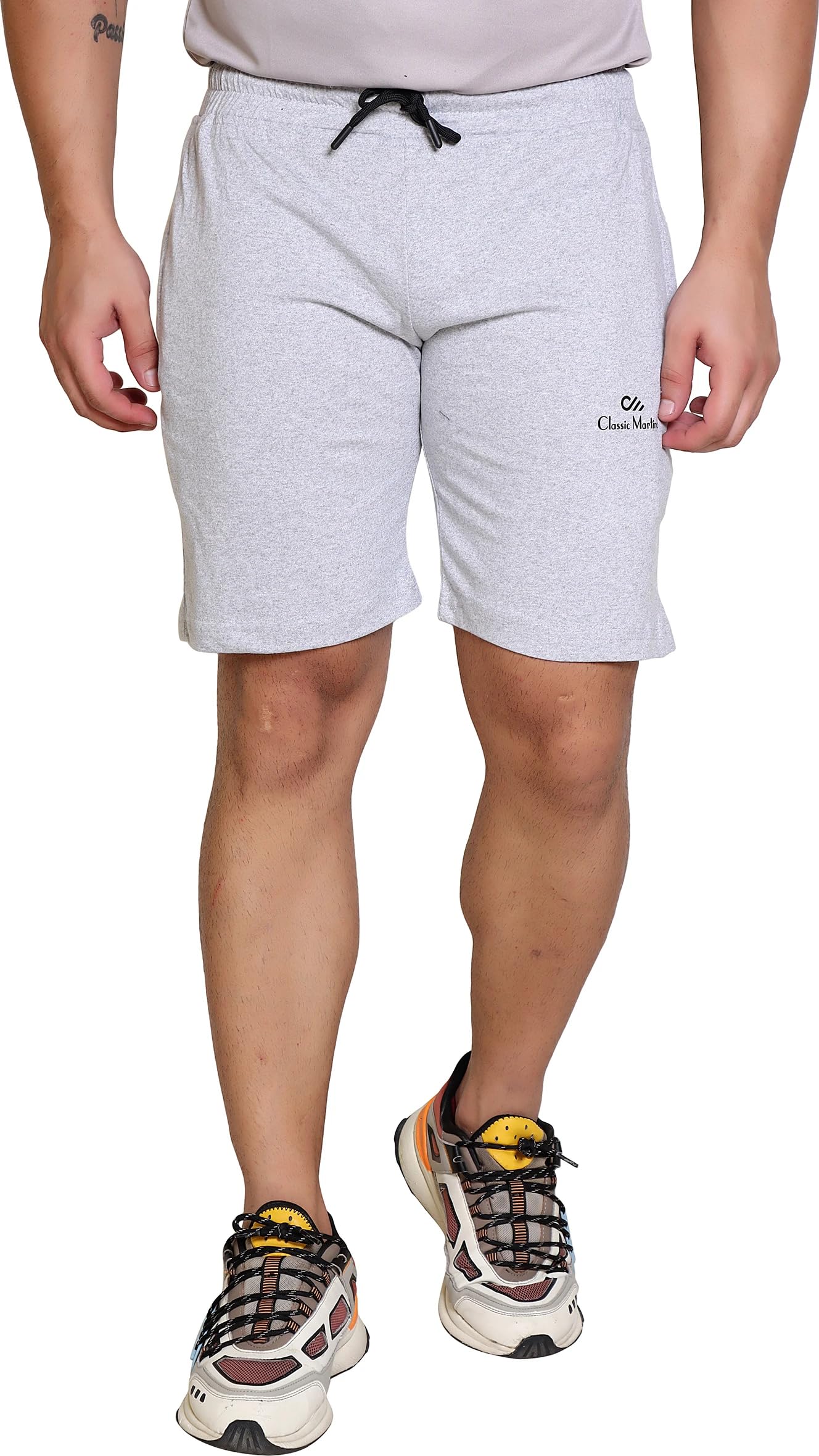 Solid Men Sports Shorts - Lightweight Activewear with Adjustable Waist, Pockets, Ideal for Gym, Running, and Casual Sports-image-41