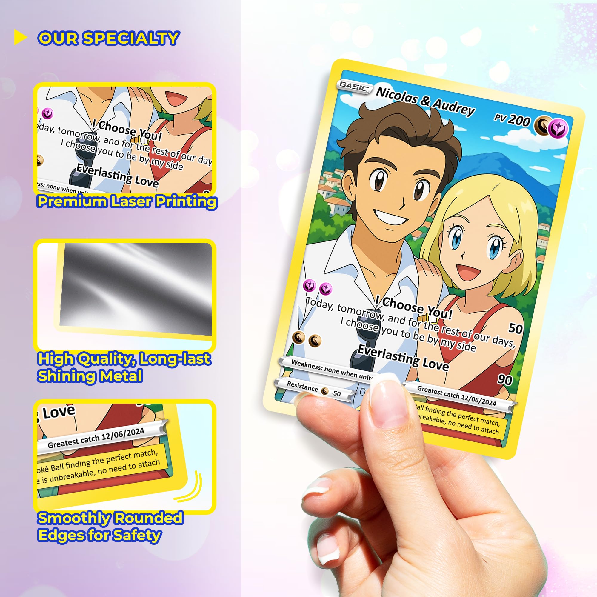 Custom Valentine Poke Card For Couple Anime Inspired Art Style | Desertcart INDIA Custom Valentine Poke Card For Couple Anime Inspired Art Style | Desertcart INDIA