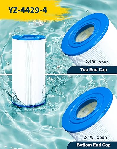 Miniatura 3 de 4429 - Cartucho de filtro de spa que reemplaza para filtro Unicel C-4429, DSF25-50, FC-3082, Nemco 30, Darlly 40302, filtro de bañera de hidromasaje