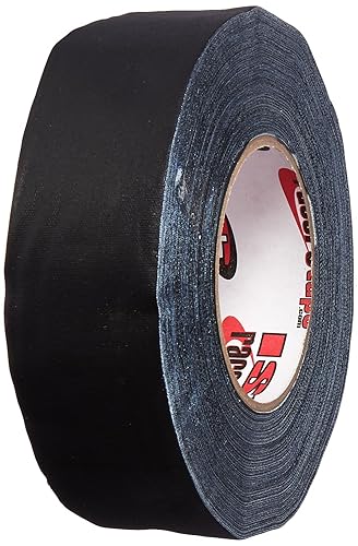 ISC Racers Tape Acabado aburrido/BLK260 ISC Cinta de corredor de acabado aburrido: 2 x 55 yardas, negro
