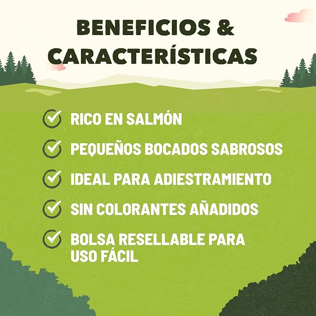 Foto 4 de 8 de Purina Adventuros Training, Snacks de entreno, Aprendizaje, premios, chuches para Perros de Salmón