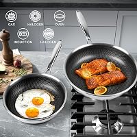 Innerwell 2 részes serpenyőszett 24 és 28 cm rozsdamentes acél fedővel indukciós tűzhelyre 4