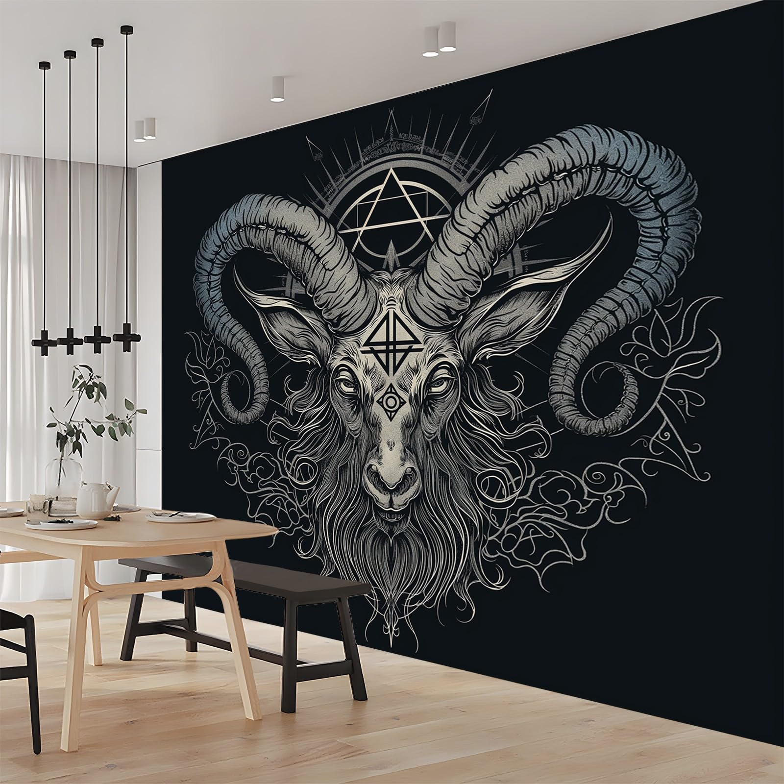 Fototapeta 350 x 256 cm, tapeta z włókniny, szara, tapeta ścienna z długimi rogami, nadaje się do dekoracyjnego korektora, salonu, sypialni, ściany tła telewizora