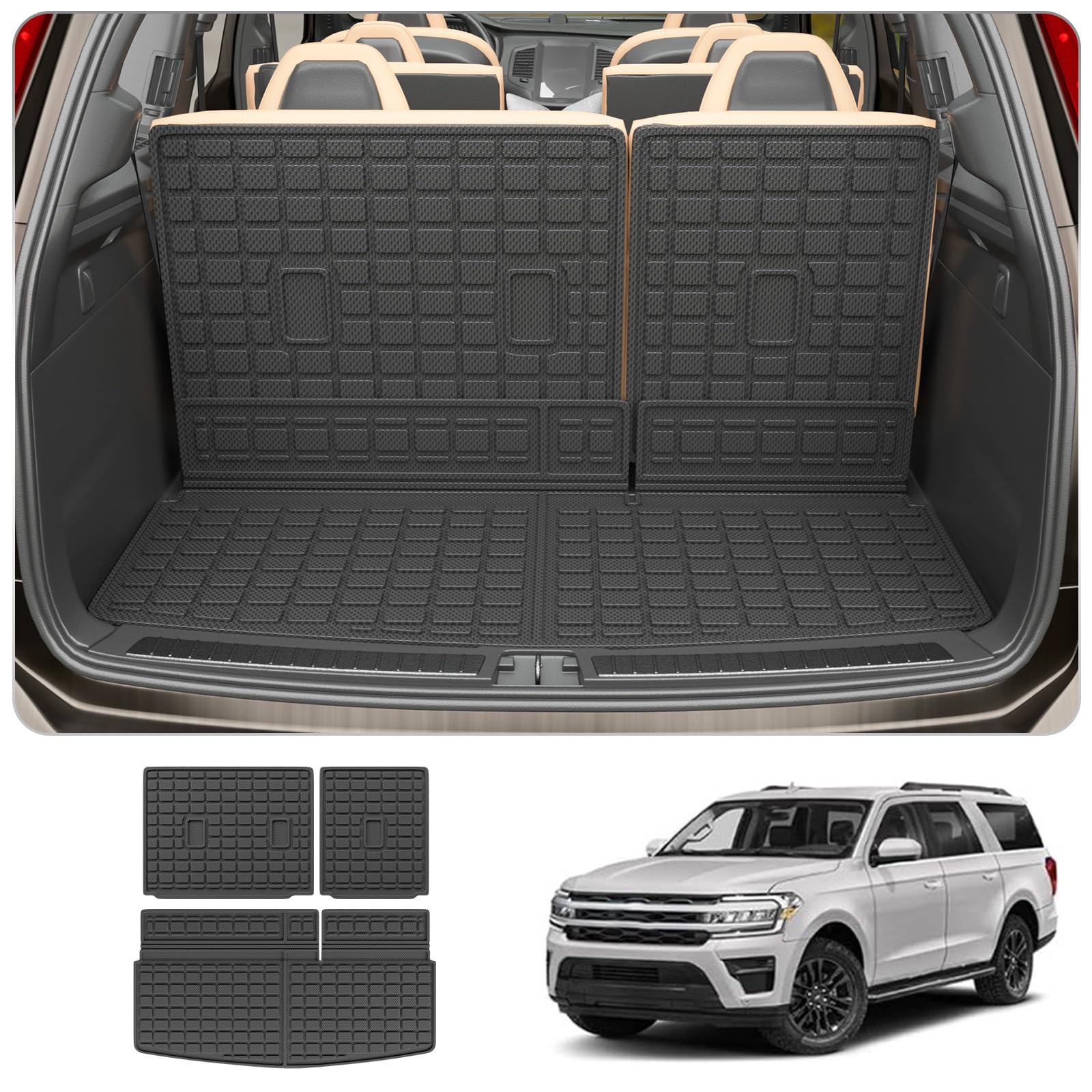 Amazon.com: Thinzyou Cargo Mat Compatible with 2018-2024