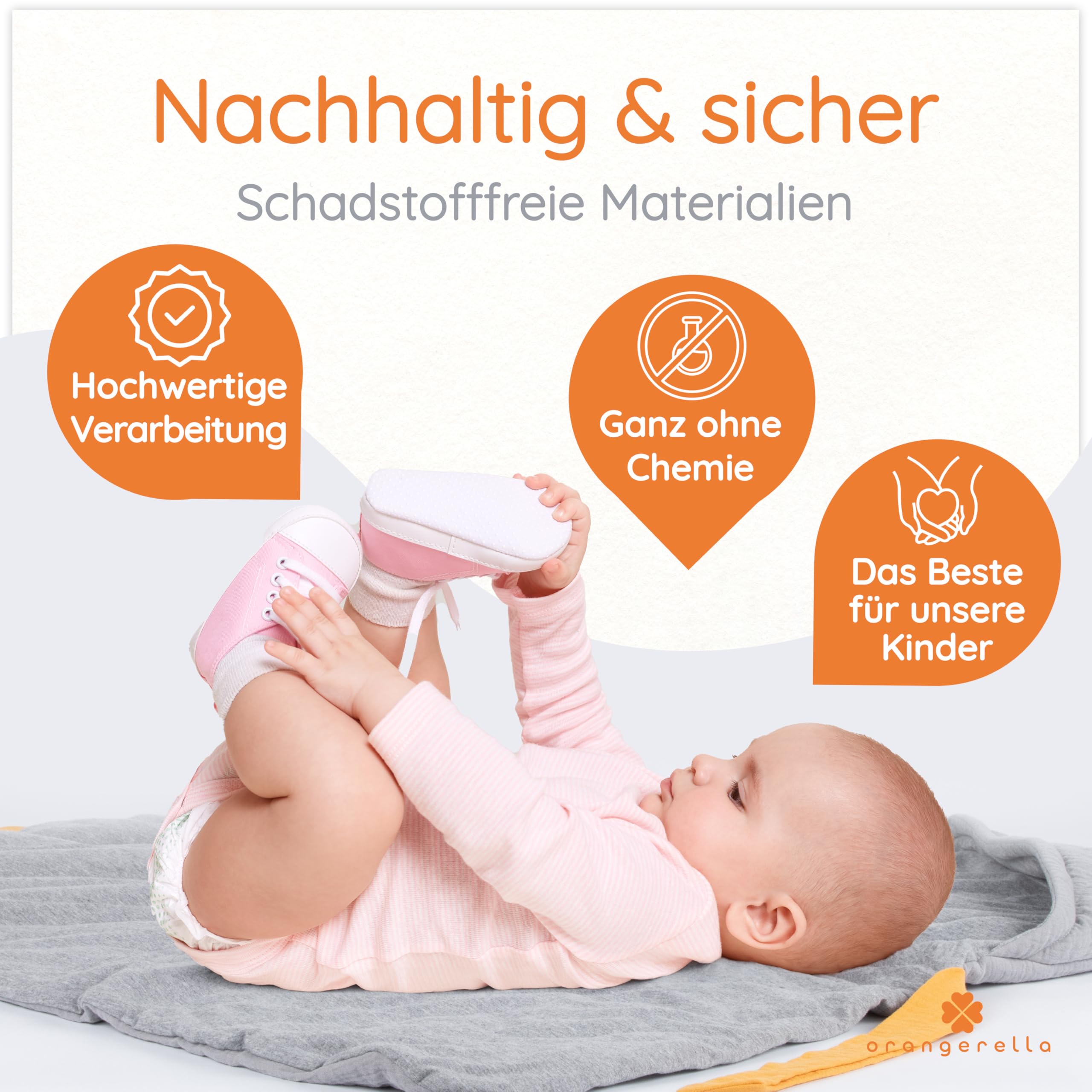 Einschlagdecke Babyschale | Babydecke für Kinderwagen Kindersitze oder Buggy | 100% Baumwolle | Kuscheldecke mit Kapuze | 85 x 85 cm