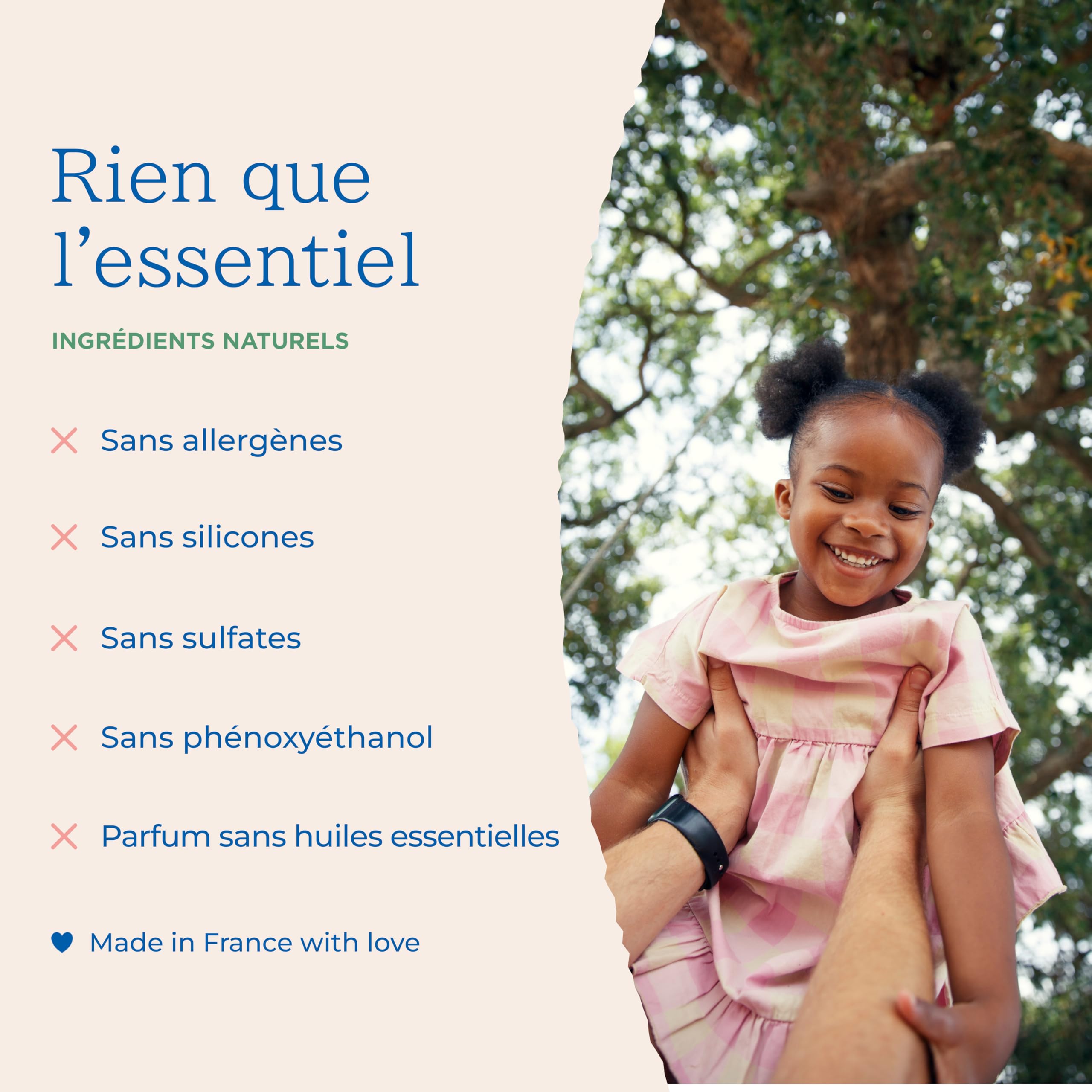 Minois Paris Eau de Senteur Bébé & Enfant - Parfum Bébé Sans Alcool, Fleur d'Oranger & Jasmin, Floral et Fruité - Cadeau Naissance, Eau de Toilette Dès la Naissance, Made in France - 50ml