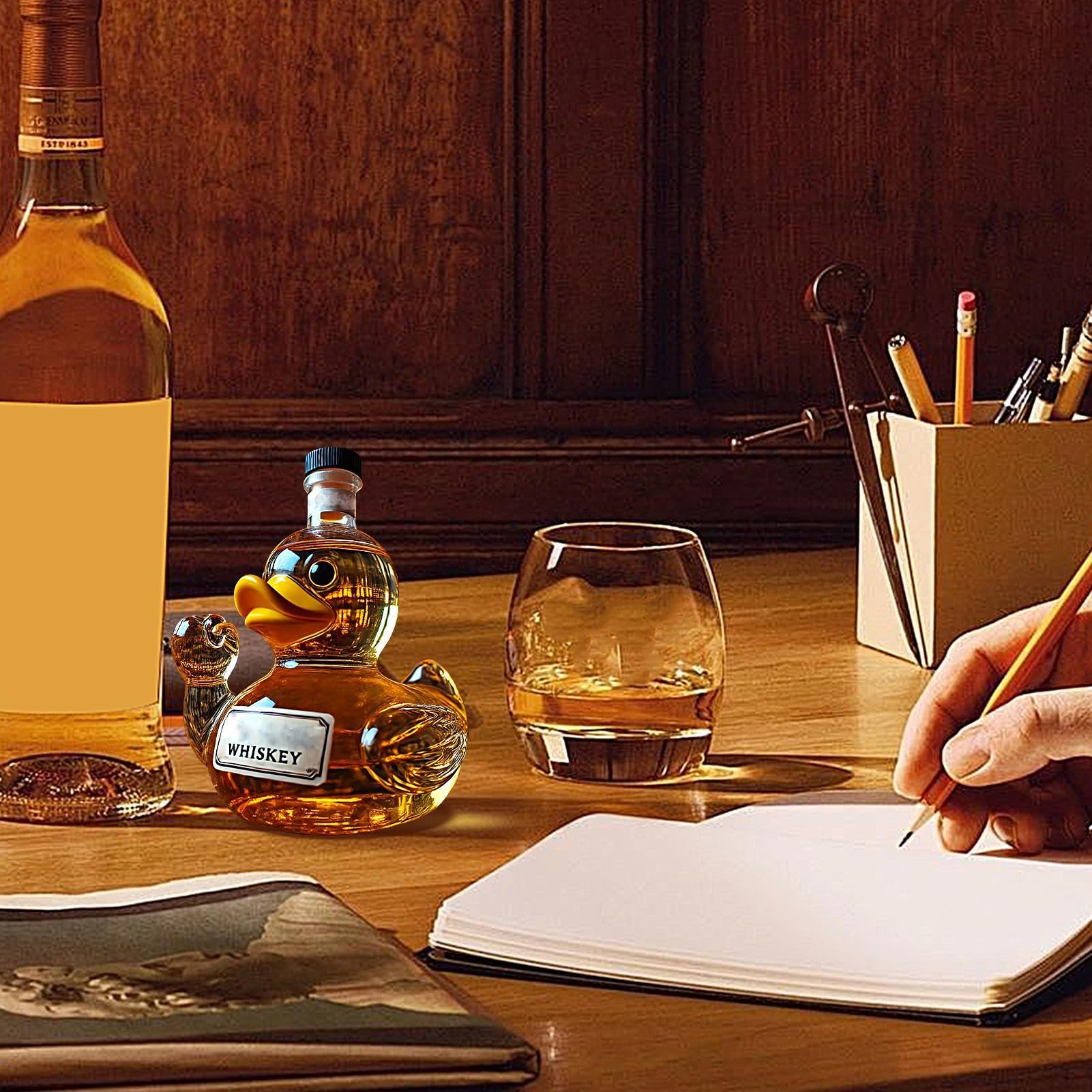 Amazon.co.jp: アヒルのウイスキーボトル、面白いウイスキー